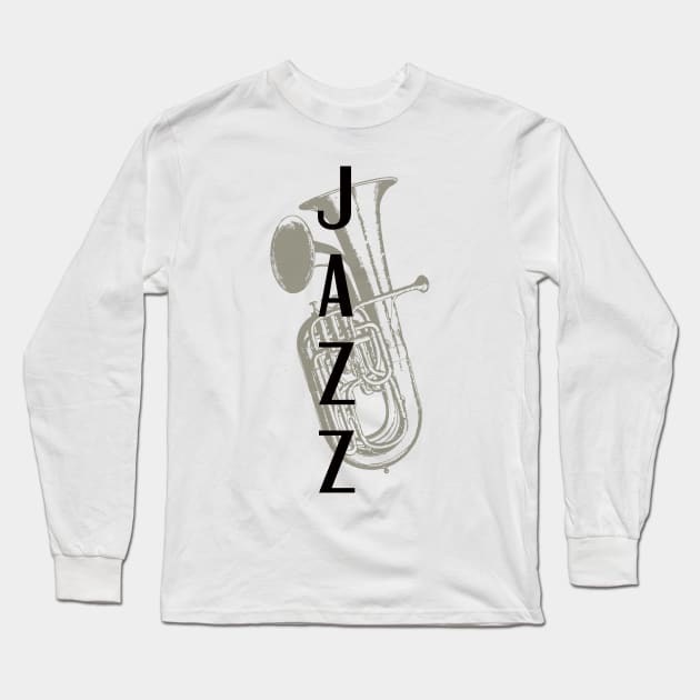 International jazz Day Long Sleeve T-Shirt by zeevana